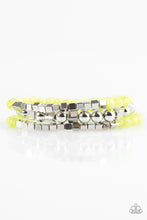 Load image into Gallery viewer, Paparazzi ~ Take Shape ~ Yellow Bracelet