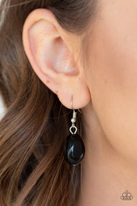 Paparazzi ~ Take The COLOR Wheel! ~ Black Necklace Set