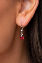 Load image into Gallery viewer, Paparazzi ~ Taken with Twinkle ~ Red Heart Pendant Necklace Set