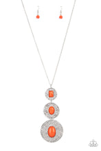 Load image into Gallery viewer, Paparazzi - Talisman Trendsetter - Orange Necklace Set