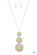 Load image into Gallery viewer, Paparazzi ~ Talisman Trendsetter ~ Yellow Necklace Set