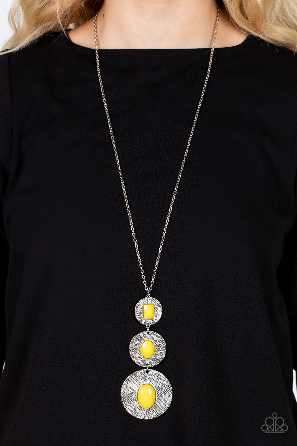 Paparazzi ~ Talisman Trendsetter ~ Yellow Necklace Set