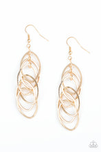 Load image into Gallery viewer, Paparazzi ~ Tangle Tango ~ Gold Earrings
