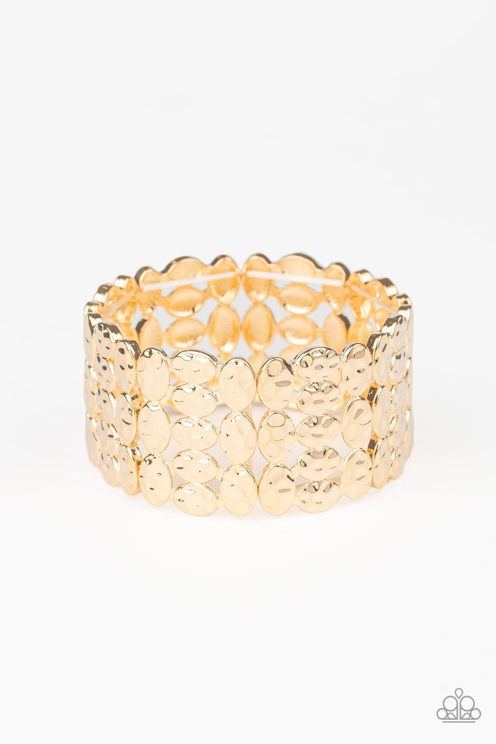 Paparazzi ~ Tectonic Texture ~ Gold Bracelet