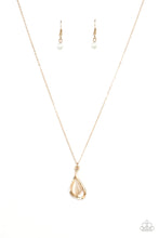 Load image into Gallery viewer, Paparazzi ~ Tell Me A Love Story ~ Gold Necklace Set