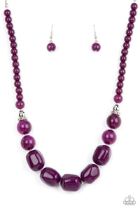 Paparazzi ~ Ten Out of TENACIOUS ~ Purple Necklace Set
