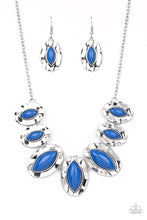 Load image into Gallery viewer, Paparazzi ~ Terra Color ~ Blue Beaded Necklace Set