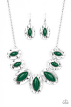 Load image into Gallery viewer, Paparazzi ~ Terra Color ~ Green Beaded Necklace Set