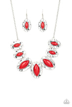 Load image into Gallery viewer, Paparazzi ~ Terra Color ~ Red Necklace Set