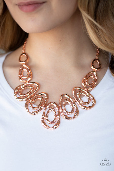 Paparazzi ~ Terra Couture ~ Copper Necklace Set