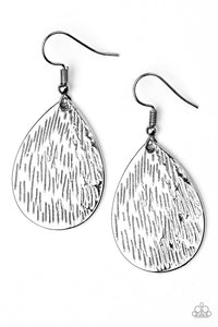 Paparazzi ~ Terra Incognita ~ Silver Earrings