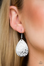 Load image into Gallery viewer, Paparazzi ~ Terra Incognita ~ Silver Earrings