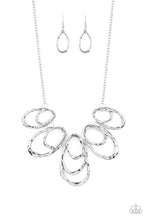 Load image into Gallery viewer, Paparazzi ~ Terra Storm ~ Silver Necklace Set