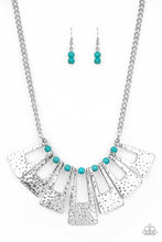 Load image into Gallery viewer, Paparazzi ~ Terra Takeover ~ Blue Necklace Set