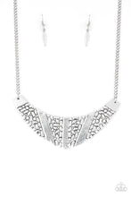 Load image into Gallery viewer, Paparazzi ~ Terra Trailbreaker ~ Silver Necklace Set