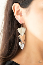 Load image into Gallery viewer, Paparazzi ~ Terra Trek ~ Silver Earrings