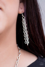 Load image into Gallery viewer, Paparazzi ~ Texas Temptress ~ Silver Necklace Set