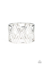 Load image into Gallery viewer, Paparazzi ~ Textile Tango ~ Silver Bracelet