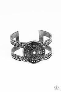 Paparazzi ~ Texture Trade ~ Silver Cuff Bracelet