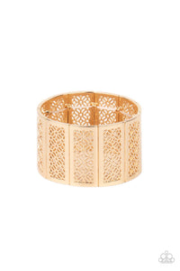 Paparazzi ~ Thai Terrariums ~ Gold Bracelet
