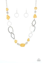 Load image into Gallery viewer, Paparazzi ~ Thats TERRA-ific! ~ Yellow Necklace Set