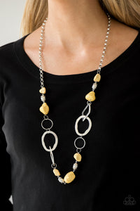 Paparazzi ~ Thats TERRA-ific! ~ Yellow Necklace Set