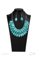 Load image into Gallery viewer, Paparazzi ~ &quot;The Amy&quot; ~ ZI Collection ~ Turquoise Necklace Set