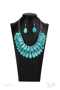 Paparazzi ~ "The Amy" ~ ZI Collection ~ Turquoise Necklace Set