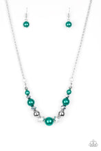 Load image into Gallery viewer, Paparazzi ~ The Big-Leaguer ~ Green Necklace Set