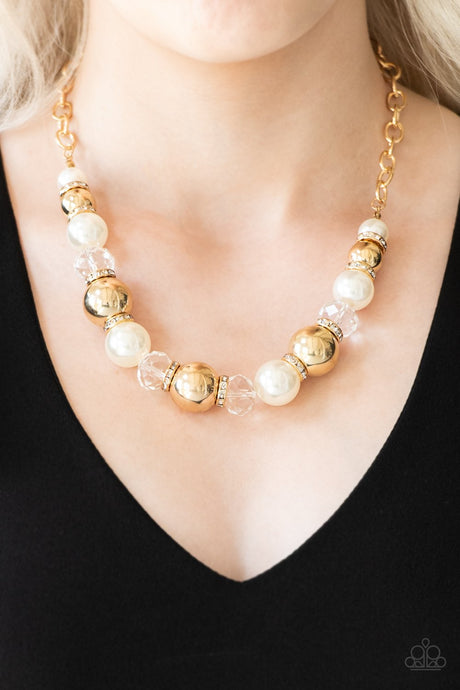 Paparazzi ~ The Camera Never Lies ~ Gold Necklace Set