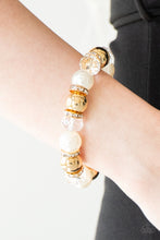 Load image into Gallery viewer, Paparazzi ~ The Camera Never Lies ~ Gold Necklace and Bracelet Set