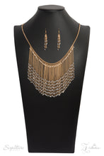 Load image into Gallery viewer, Paparazzi ~ &quot;The Donnalee&quot; ~ ZI Collection ~ Gold Necklace Set