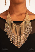 Load image into Gallery viewer, Paparazzi ~ &quot;The Donnalee&quot; ~ ZI Collection ~ Gold Necklace Set