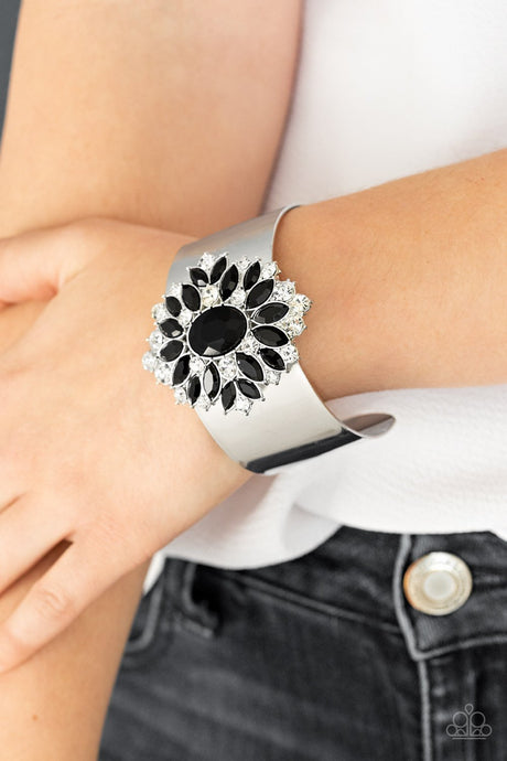 Paparazzi ~ The Fashionmonger ~ Black Cuff Bracelet