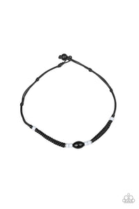 Paparazzi ~ The Forerunner ~ Men's Black Urban Necklace