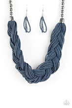 Load image into Gallery viewer, Paparazzi ~ The Great Outback ~ Blue Seed Bead Necklace Set