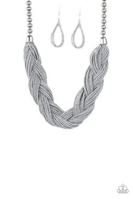 Load image into Gallery viewer, Paparazzi - The Great Outback - Silver Seed Bead Necklace - Klassy Jewelz Boutique
