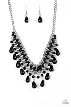 Load image into Gallery viewer, Paparazzi ~ The Guest List ~ Black Necklace Set