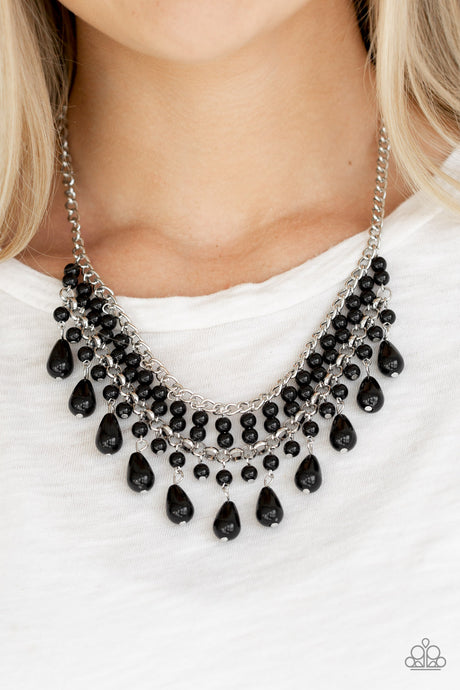Paparazzi ~ The Guest List ~ Black Necklace Set