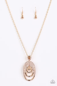 Paparazzi ~ The Heiress ~ Gold Necklace Set