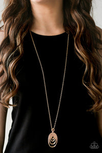Paparazzi ~ The Heiress ~ Gold Necklace Set