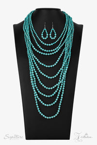 Paparazzi ~ "The Hilary" ~ ZI Collection ~ Turquoise Necklace Set