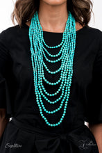 Load image into Gallery viewer, Paparazzi ~ &quot;The Hilary&quot; ~ ZI Collection ~ Turquoise Necklace Set