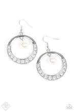 Load image into Gallery viewer, Paparazzi ~The Icon-ista ~ White Earrings (Fashion Fix Exclusive)