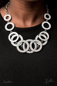 Paparazzi ~ "The Keila" ~ ZI Collection ~ Silver Necklace Set