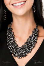 Load image into Gallery viewer, Paparazzi ~ &quot;The Kellyshea&quot; ~ ZI Collection ~ Gunmetal Necklace Set