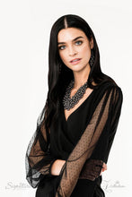 Load image into Gallery viewer, Paparazzi ~ &quot;The Kellyshea&quot; ~ ZI Collection ~ Gunmetal Necklace Set