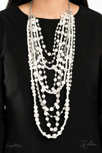 Paparazzi ~ "The LeCricia" ~ Zi Collection ~ White Pearl Necklace Set
