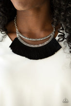 Load image into Gallery viewer, Paparazzi ~ The MANE Event ~ Black Necklace Set