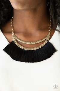 Paparazzi ~ The MANE Event ~ Gold Necklace Set